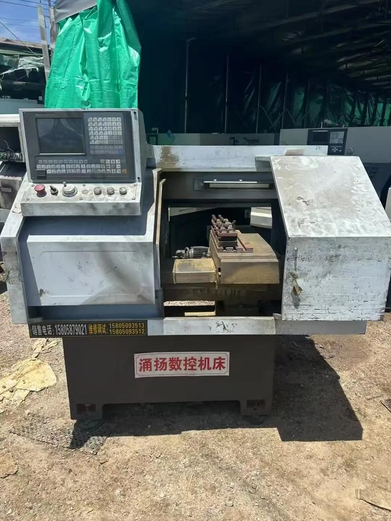 工厂闲置6台双主轴,双头0640数控机床,一次装夹两个产品